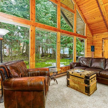 Alpine Meadows Log Cabin Girdwood Exterior foto