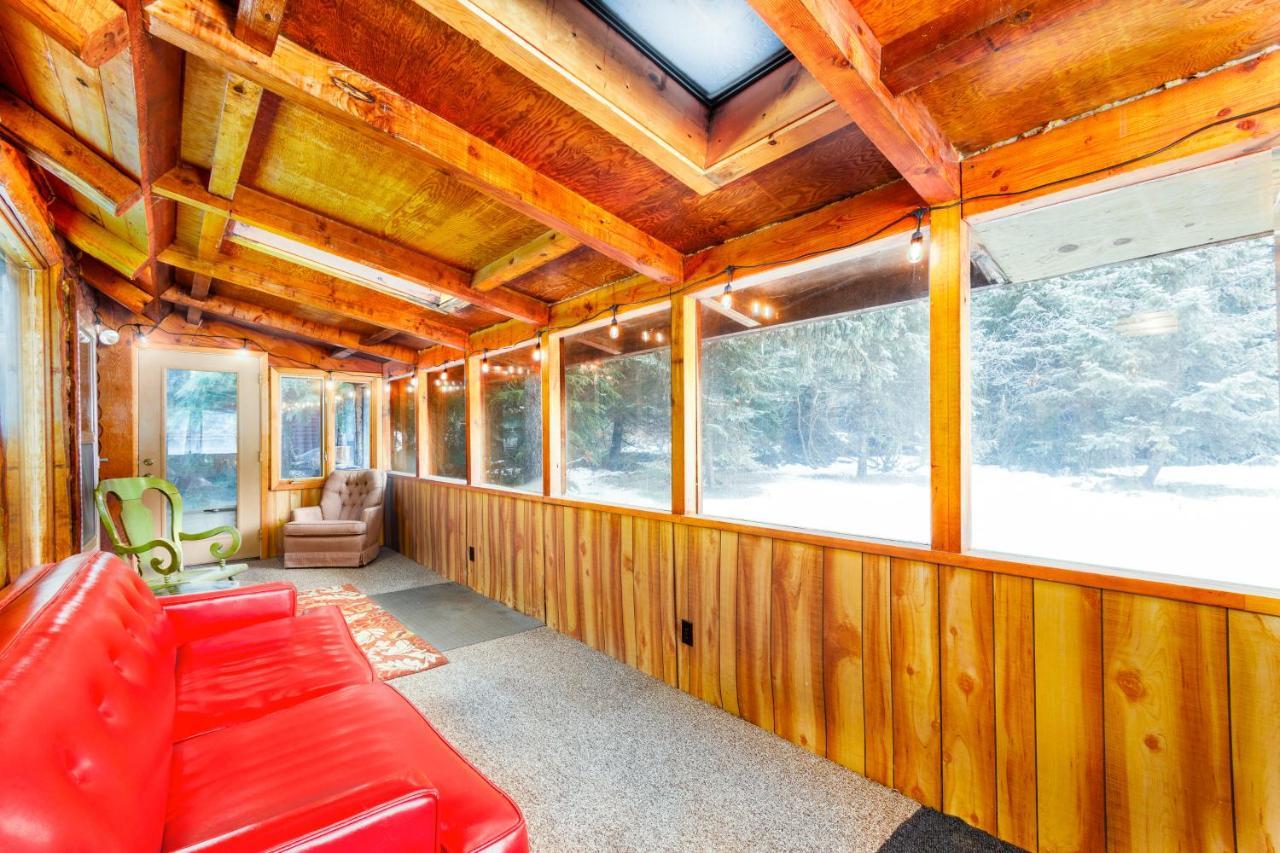 Alpine Meadows Log Cabin Girdwood Exterior foto